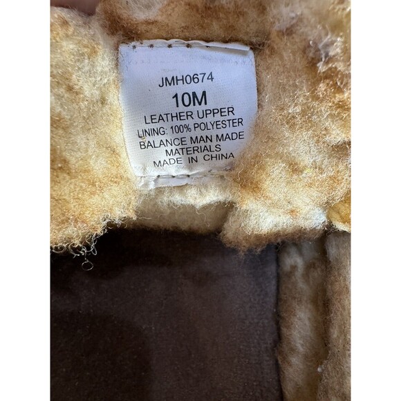 Size 10 Clarks Hudson Bay Brown Leather Moccasin Slipper Indoor / Outdoor - Mens - Picture 10 of 10